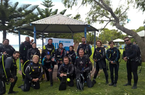 Dive For Cancer Perth 2015