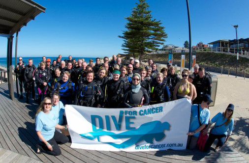 Dive For Cancer Adealaide 2014