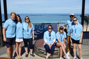 Dive For Cancer volunteers