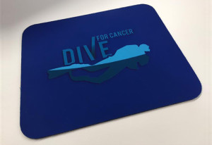 Dive For Cancer mouse pad