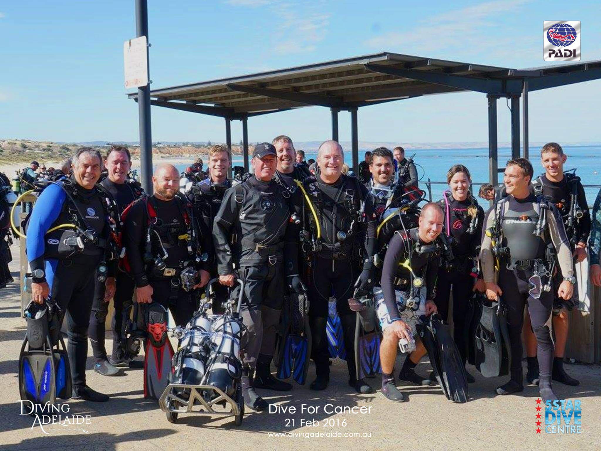“Diving Adelaide” get behind Dive For Cancer again.